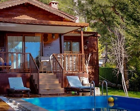 Kaş İslamlar'da Doğa Manzaralı, Özel Havuzlu, Balayı Villası - 3