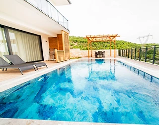 Kaş Ağullu'da Çekirdek Ailelere Uygun, Özel Havuzlu, 2+1 Villa - 2