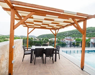 Kaş Ağullu'da Modern Tasarımlı, Özel Havuzlu, 4 Kişilik Villa - 5