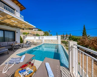 Kaş Çukurbağ'da Yeşillikler İçerisinde, Özel Havuzlu, 6 Kişilik Villa - 2