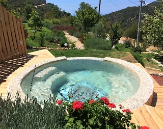 Kaş Sarıbelen'de Sakin Konumda, Özel Havuzlu, Jakuzili, Balayı Villası - 5