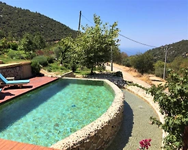 Kaş Sarıbelen'de Sakin Konumda, Özel Havuzlu, Jakuzili, Balayı Villası - 3