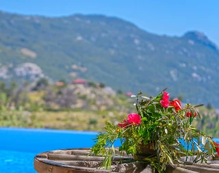 Kaş İslamlar'da Doğa Manzaralı, Özel Havuzlu, Estetik Villa - 5