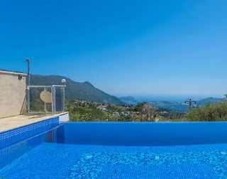 Kaş İslamlar'da Doğa Manzaralı, Özel Havuzlu, Estetik Villa - 3
