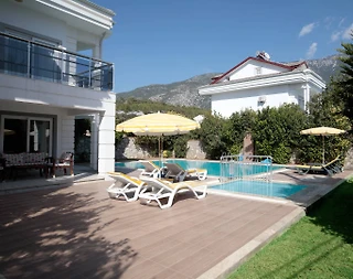 Fethiye Ölüdeniz'de Elverişli Konumda, Özel Havuzlu, 10 Kişilik Villa - 3