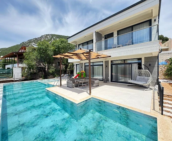 Kaş Çukurbağ'da Harika Doğada, Özel Havuzlu Kiralık Villa - 1