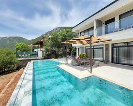 Kaş Çukurbağ'da Harika Doğada, Özel Havuzlu Kiralık Villa - 2