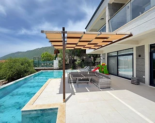 Kaş Çukurbağ'da Harika Doğada, Özel Havuzlu Şık Villa - 3