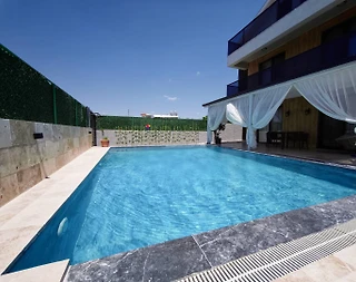Seydikemer Gerişburnu'nda Geniş Aileler için Uygun, Özel Havuzlu, Modern Villa - 3