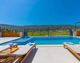 Kaş Sarıbelen'de Doğa İle İç İçe, Özel Havuzlu, 4 Kişilik Villa - 3