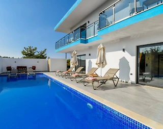 Kaş Kalkan'da Enfes Doğada, Özel Havuzlu, Jakuzili, Şık Villa - 4