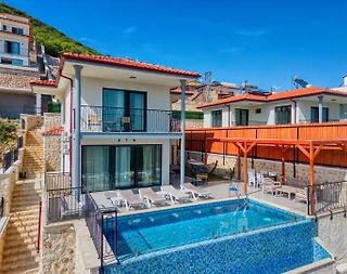 Kaş Çukurbağ'da Huzurlu Doğada, Özel Havuzlu, Ferah Villa - 2