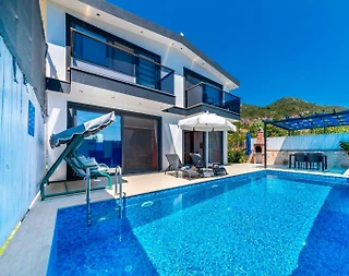 Kaş İslamlar'da Muhteşem Doğa Manzaralı, Jakuzili, 2 Kişilik Villa - 1