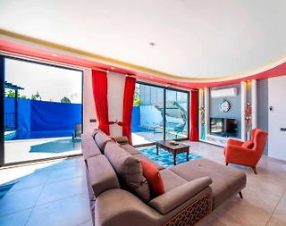 Kaş İslamlar'da Muhteşem Doğa Manzaralı, Jakuzili, 2 Kişilik Villa - 5