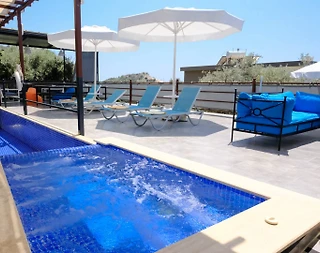 Kaş Bezirgan'da Balayı Çiftlerine Uygun, Özel Havuzlu, Kiralık Villa - 3