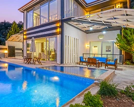 Kaş İslamlar'da Enfes Deniz Manzaralı, Özel Havuzlu, Kiralık Villa - 2