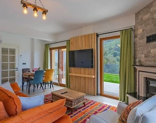 Muğla Fethiye'de Eşsiz Deniz Manzaralı, Özel Havuzlu, Modern Villa - 5