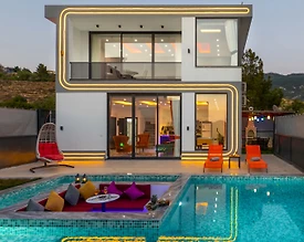 Kaş İslamlar'da Doğa İle İç İçe, Özel Havuzlu, 1+1, Tatil Villası - 2