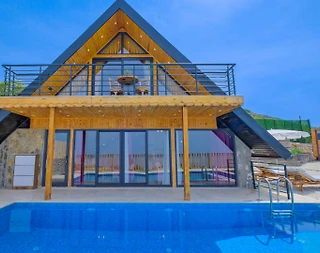 Muğla Seydikemer'de Gözlerden Uzakta, Özel Havuzlu, Konforlu Bungalov - 3