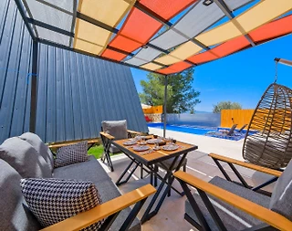 Kaş Çayköy'de Sakin Doğada, Özel Havuzlu ve Jakuzili, Modern Bungalov - 4