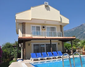 Fethiye Ölüdeniz'de Geniş Ailelere Uygun, Özel Havuzlu, Estetik Villa - 3