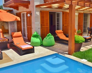 Kaş Kalkan'da Site İçerisinde, Özel Havuzlu, Konforlu Yazlık Villa - 4