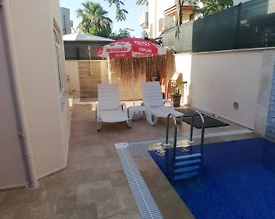 Serik Kadriye'de Şık Mimariye Sahip, Özel Havuzlu, 6 Kişilik Villa - 3