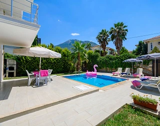 Fethiye Ölüdeniz'de Huzur Dolu Doğada, Özel Havuzlu, Şık Villa - 4