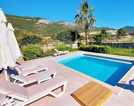 Kaş Bezirgan'da Muhteşem Doğanın Ortasında, Özel Havuzlu, Kiralık Villa - 2