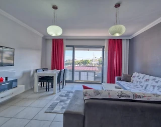 Çeşme Dalyan'da Deniz Manzaralı, 1+1, Konforlu, Apart Suit - 2