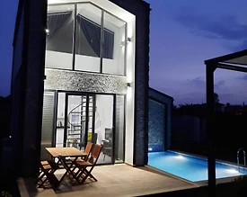 Dalaman'da Doğa İle İç İçe, Özel Havuzlu, Modern Tasarımlı Villa - 2