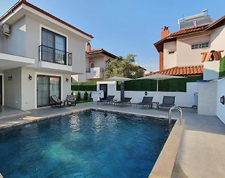 Ortaca Dalyan'da Merkezi Konumda, Özel Havuzlu, 8 Kişilik Villa  - 1