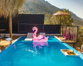 Kaş İslamlar'da Balayı Çiftlerine Uygun, Özel Havuzlu, Tiny House - 3