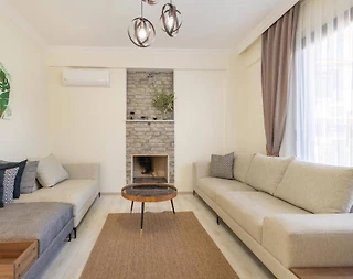 Muğla Marmaris'te Enfes Deniz Manzaralı, Özel Havuzlu, Kiralık Villa - 5