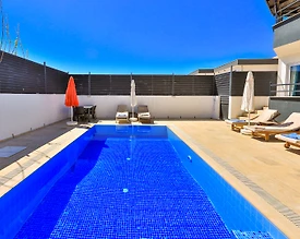 Kaş İslamlar'da Deniz Manzaralı, Özel Havuzlu, Ekonomik Villa - 3