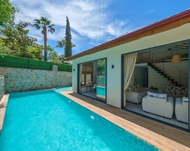 Fethiye Ölüdeniz'de Lüks Mimariye Sahip, Özel Havuzlu, Kiralık Villa - 2