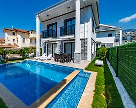 Fethiye Ölüdeniz'de Plaja Yakın, Özel Havuzlu, Konforlu Villa - 3