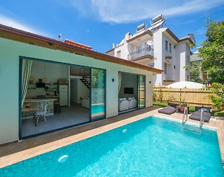 Fethiye Ölüdeniz'de Lüks Mimariye Sahip, Özel Havuzlu, Kiralık Villa - 3