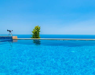 Kaş Bezirgan'da Akdeniz ve Adalar Manzaralı, Özel Havuzlu, Kiralık Villa - 1