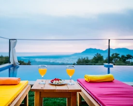 Kaş İslamlar'da Huzur Veren Doğada, Açık ve Kapalı Havuzlu, Lüks Villa - 3