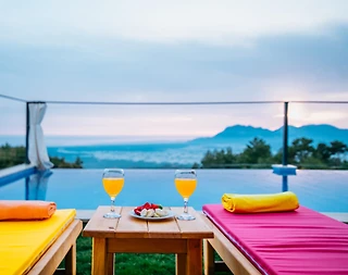 Kaş İslamlar'da Huzur Veren Doğada, Açık ve Kapalı Havuzlu, Lüks Villa - 3