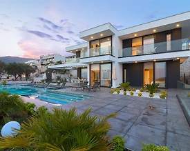 Kaş Kalkan'da Muhteşem Deniz Manzaralı, Sonsuzluk Havuzlu, Lüks Villa - 3