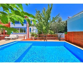 Kaş Çukurbağ'da Dağ Manzaralı, Özel Havuzlu, Kiralık Otantik Villa - 3