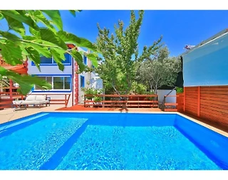 Kaş Çukurbağ'da Dağ Manzaralı, Özel Havuzlu, Kiralık Otantik Villa - 3