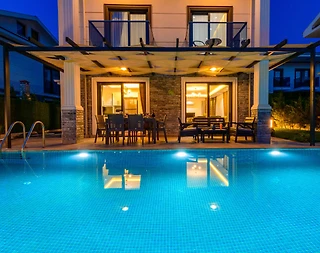 Fethiye Ölüdeniz'de Site İçerisinde, Özel Havuzlu, Konforlu Villa - 3