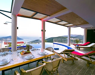 Kaş İslamlar'da Muhteşem Doğada, Özel Havuzlu, Lüks Villa - 3