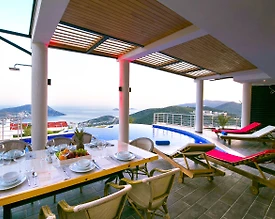 Kaş İslamlar'da Muhteşem Doğada, Özel Havuzlu, Lüks Villa - 3