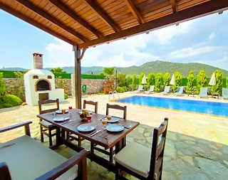 Fethiye Kayaköy'de Doğanın Kalbinde, Özel Havuzlu, Korunaklı Villa - 5