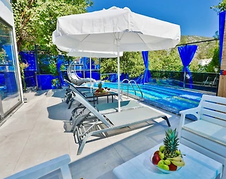 Kaş İslamlar'da Muhteşem Doğa İçerisinde, Özel Havuzlu, Hamamlı Villa - 3