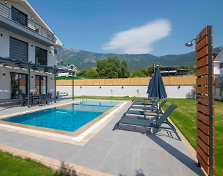 Fethiye Ölüdeniz'de Doğanın Kalbinde, Özel Havuzlu, Lüks Villa - 5